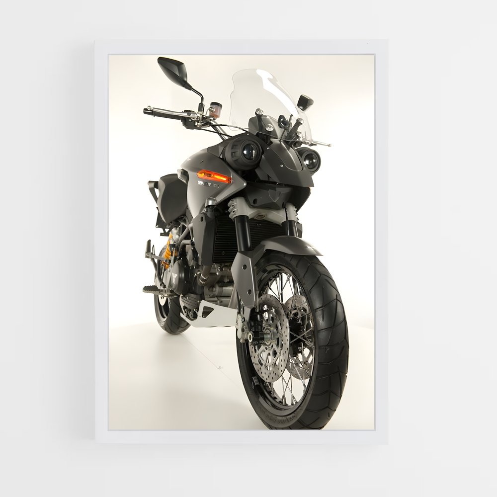 Poster Moto Éclatante (vue 3)